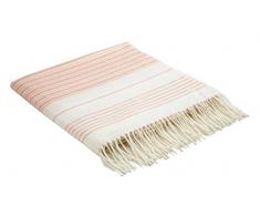 biederlack Sommerdecke, kariert, Synthetik, Korallenrot