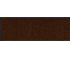 Wash+Dry Fußmatte Dunkelbraun 60x180 cm