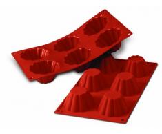 Silikomart Silikonform aus,, groÃ, terracotta