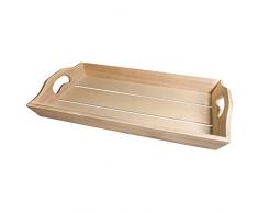 Rayher Hobby Holz Tablett, FSC Mix Credit, braun, 0.43 x 2.55 x 0.06 cm