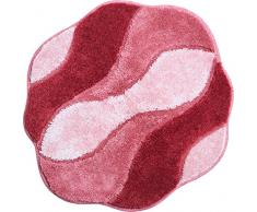 Grund Badteppich 100% Polyacryl, ultra soft, rutschfest, ÖKO-TEX-zertifiziert, 5 Jahre Garantie, CARMEN, WC-Vorlage o.A. 60x60 cm, rosé