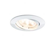 Paulmann 928.15 Premium EBL Set Coin dim klar rund schwenkbar LED 3x7W 2700K 230V 51mm Weiss matt 92815 Spot Einbaustrahler Einbauleuchte