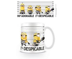 empireposter Despicable Me - 3 - Line Up - Minions Ich einfach unverbesserlich Keramik Tasse - Größe Ø8,5 H9,5cm