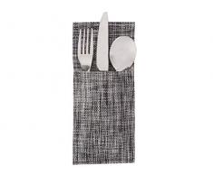 CREATIVE TOPS gesprenkelt Besteck Tasche, grau