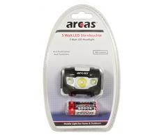Arcas 30710010 LED Kopflampe, 5W, inkl. Batterien
