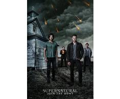 Supernatural - Church - Filmposter Kino Movie Mysteryserie - Größe 61x91,5 cm