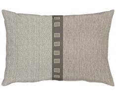 APELT Milano_35x50_87 Kissen, Polyester-Baumwolle, braun, 50 x 35 x 10 cm