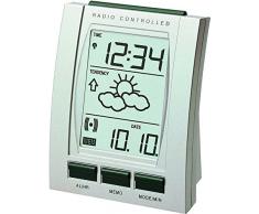 Funkwecker WT 293 mit Temperaturanzeige, Wettervorhersage und Memo-Alarmfunktion