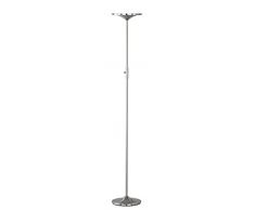 Trio Leuchten LED Stehleuchte Arango 429110107, Metall Nickel matt, 1x 20 Watt