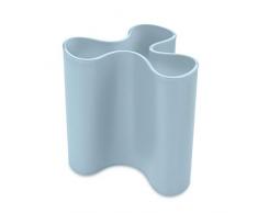 koziol Vase Clara M, Kunststoff, powder blue, 10.3 x 11.4 x 10.9 cm