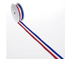 Deko und Band Nationalband Niederlande + Frankreich + Friesenland - Blau, weiÃ, Rot