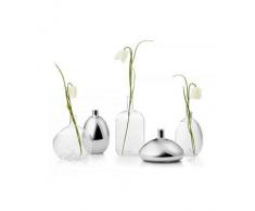 Philippi Tess Vase Flasche, Glas, Klar, 19 x 19 cm