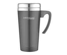 ThermoCafé by THERMOS 4061.235.040 Coffe To Go Thermobecher ColorMug, Kunststoff Grau 0,4 l, BPA-Free