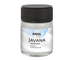 Kreul 8134 - Javana Verdicker im 50 ml Glas, verhindert das Fließen der Seidenmalfarben auch auf ungrundierter Seide