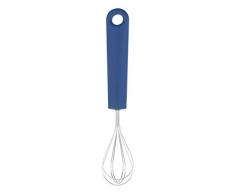 Brabantia Schneebesen Mini, Edelstahl, Tasty Colours Blue, 22.4 x 9.7 cm, 6-Einheiten