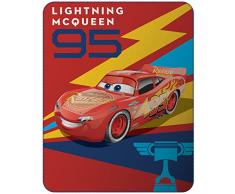 Disney Cars Decke, Fleece, Blau, 110 x 140 cm
