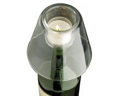 Biedermann & Sons Glas Wein Flasche Teelichthalter