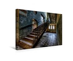 Premium Textil-Leinwand 45 cm x 30 cm quer, Ein Motiv aus dem Kalender Lost Places - verlassene Orte | Wandbild, Bild auf Keilrahmen, Fertigbild auf echter Leinwand, Leinwanddruck (CALVENDO Kunst);CALVENDO Kunst