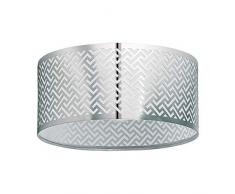 EGLO LEAMINGTON 1 Deckenleuchte Stahl 60 W, nickel-matt, chrom