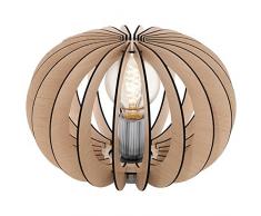 EGLO Hängeleuchte, Nickel-Matt, Weiß, Kupfer