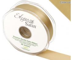 Eleganza 25 mm x 20 m Satinband doppelseitig, Gold