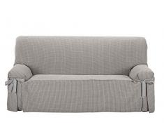 Martina Home Sofabezug 2 Plätze grau