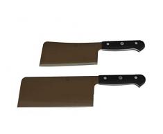 Zwilling Gourmet 2-teiliges Messerset mit Hackmesser und Chinesischem Kochmesser