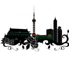 INDIGOS 4051719755534 Wandtattoo MF275 Fantasy-Welt 96 x 63 cm