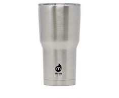 Mizu Unisex – Erwachsene Tumbler 20 Trinkbecher, Silber, One Size