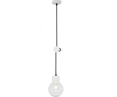 Brilliant Dot Pendelleuchte 15cm, Glas, 60 W, weiß