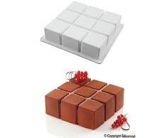 silikomart Silikonform, Silikon, Bianco, 30cm x 17,5cm