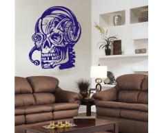 Indigos 4052166169455 Wandtattoo w922 DJ Ghost Dunkelheit Wandaufkleber 120 x 97 cm, blau