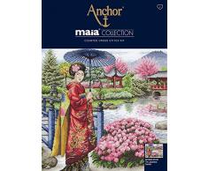 Anchor Maia Kreuzstich – Der japanische Garten, Multi, One Size