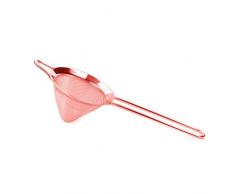 Kegelförmiges Cocktailsieb / Teesieb mit feinem Netz, aus Edelstahl, Profi-Bar-Werkzeug rose