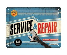 Nostalgic-Art Blechschild, Bunt, 15 x 20 x 0,2 cm