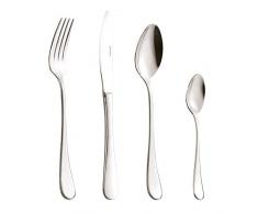 Esmeyer Besteckset, Edelstahl, Silber, 26.5 x 25.5 x 4 cm