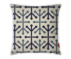 Bonamaison Dekorativ Kissenhülle, Kissenbezug, Zierkissenbezug, Wohnkultur, Für Sofa, Kaffeestube, Größe: 45X45 cm - Entworfen und hergestellt in der Türkei