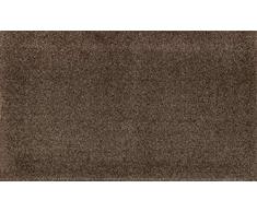 wash + dry 075776 Fußmatte, 70 x 120 cm, espresso braun
