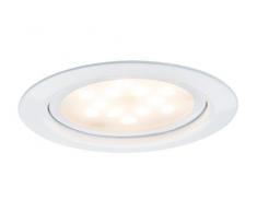 Paulmann Einbauleuchte, Metall, Integriert, Weiß