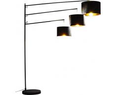 Kare 61938 Stehleuchte Lemming Tree Night Sky, Gestell, Fuß: Stahl lackiert, Schirme: Baumwolle, Polyvinylchlorid (Hart-PVC), transparent