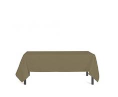 Tischdecke mit Fleckschutz eckig 140x240 cm ALIX taupe