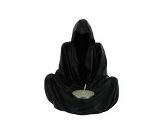 Nemesis Now Teelichthalter, 14 cm, Schwarz