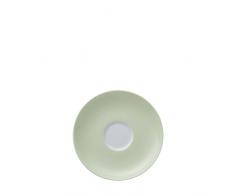 Thomas Sunny Day Untertasse für Espressotasse 80 ml, Porzellan, Pastellgrün/Pastellgrün, spülmaschinenfest, 12 cm, 14721