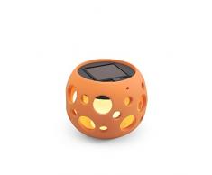Konstsmide Genova 7801-900 Solarleuchte LED / B: 12cm T: 12cm H: 10cm / Keramik / terracotta