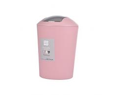 Douceur dIntérieur Flic Flac Abfalleimer, 5.6 L Powder Pink