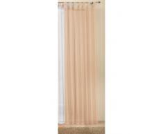 Transparente einfarbige Gardine aus Voile, viele attraktive Farben, 245x140, Sand, 61000
