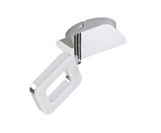 Briloner Leuchten Deckenleuchte, LED Lampe, Deckenlampe, LED Strahler, Spots, Wohnzimmerlampe, Deckenstrahler, Deckenleuchte Wohnzimmer, Deckenspot, Deckenbeleuchtung, dreh- und schwenkbar
