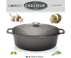 Chasseur - Gusseisen Bräter oval 17 cm - 1,0 L - Kaviar 4717