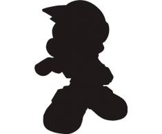 INDIGOS WG10224-31 Wandtattoo W224 Alien Techno Future Wandaufkleber 80 x 55 cm, rot