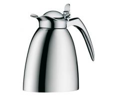alfi 0747.000.040 Isolierkanne Hotel Design, Edelstahl poliert 0,4 l, doppelwandiger Edelstahl, Spülmaschinenfest, 12 Stunden heiß, 24 Stunden kalt